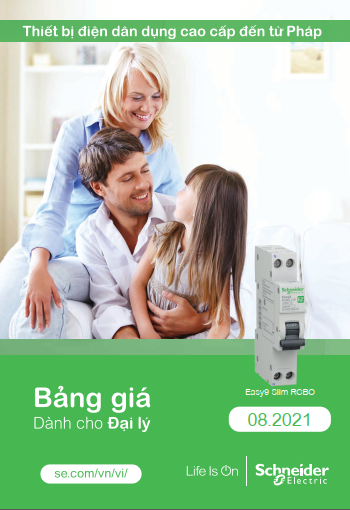 Thông báo áp dụng bảng giá mới thiết bị điện Schneider từ ngày 01/08/2021 Thông báo áp dụng bảng giá mới thiết bị điện Schneider từ ngày 01/08/2021